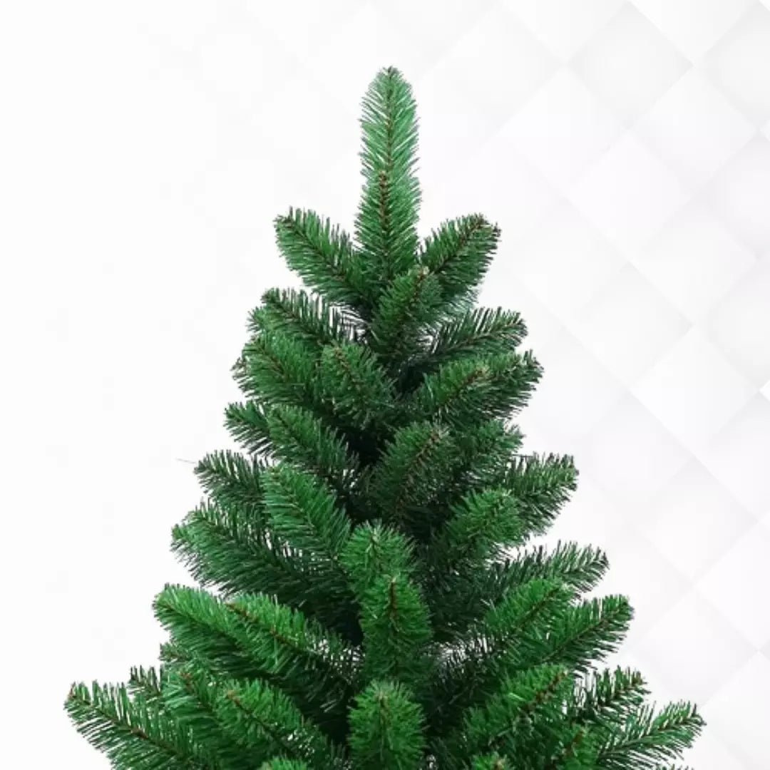 5ft Christmas Tree Artificial Large 500 Tips Bushy Pine Xmas Metal Stand Decor