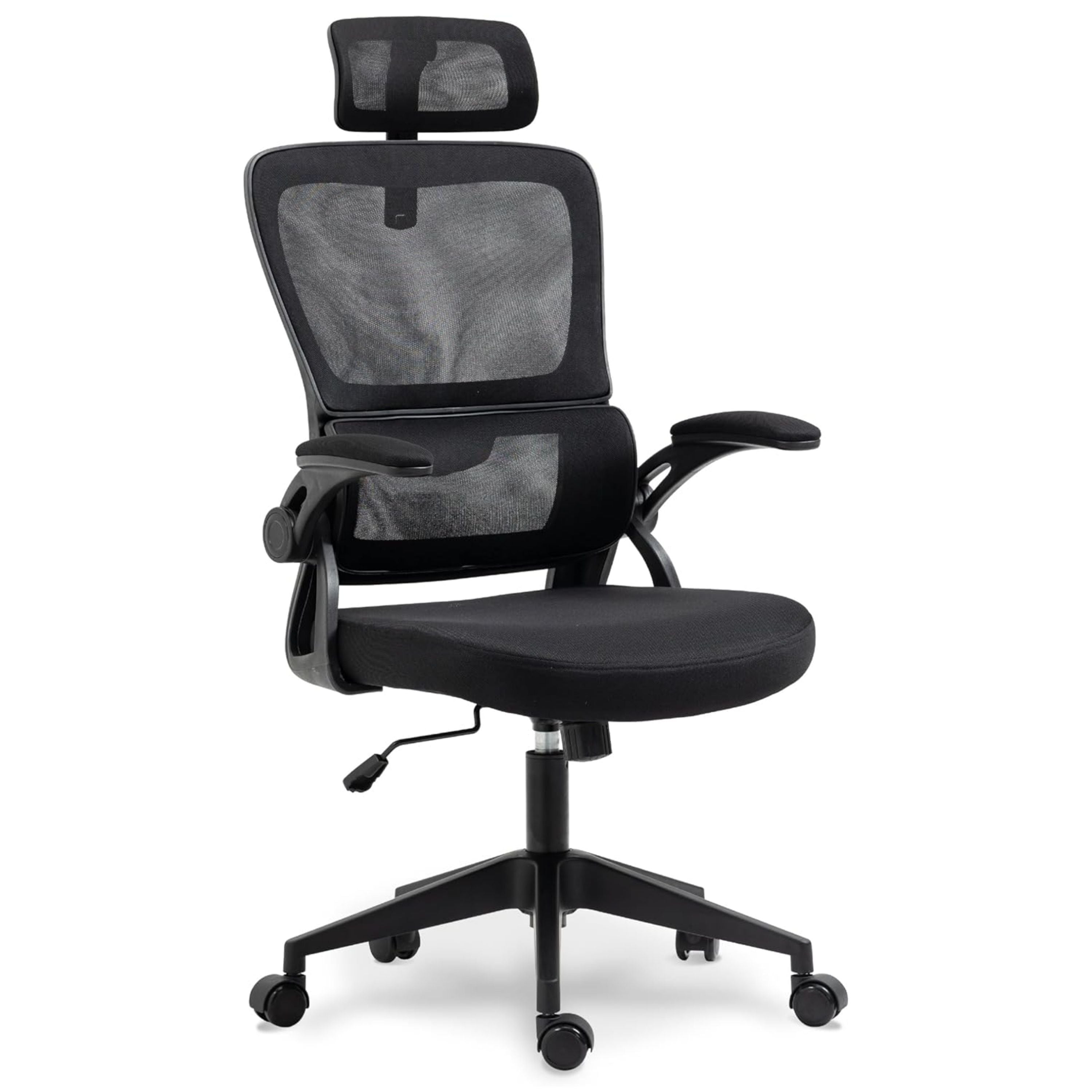 Mesh Office Chair Desk Chairs For Home Wheel Adjustable Height Ergonomic Swivel