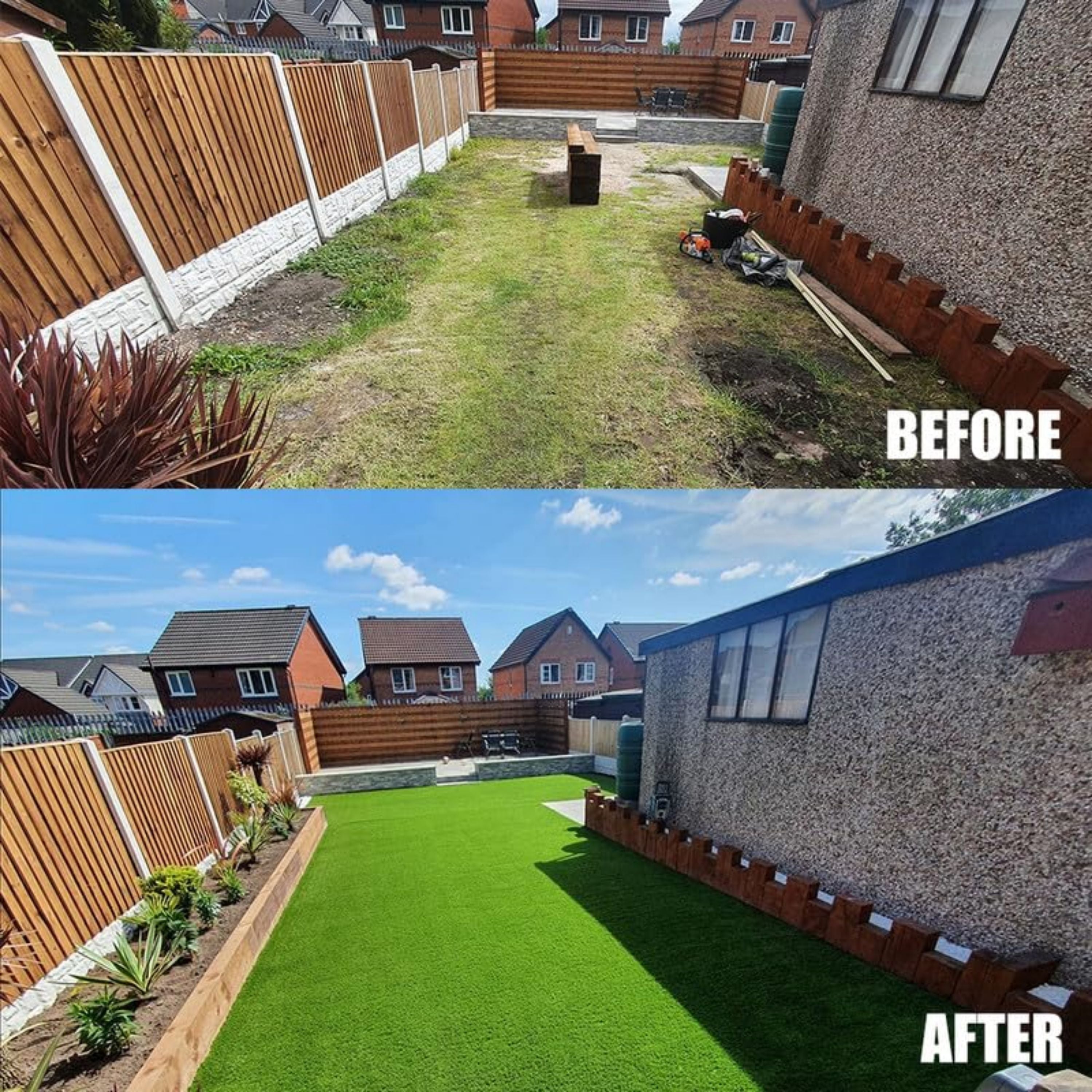 Artifical Grass Roll 4m x 1m Pile 30 MM Offcut Roll End Fake Lawn Garden Turf tg